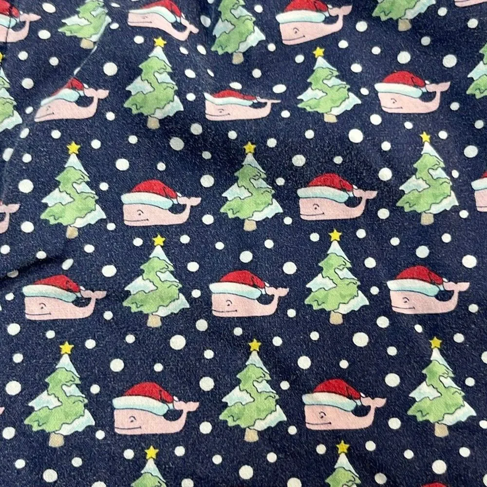 Vineyard Vines Christmas Boxer Shorts Santa Tree Print Size Large Holiday